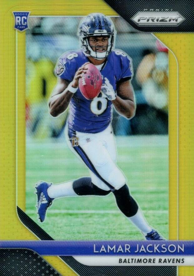 2018 Panini Prizm Lamar Jackson #212 Football Card