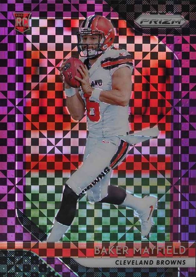 2018 Panini Prizm Baker Mayfield #201 Football Card