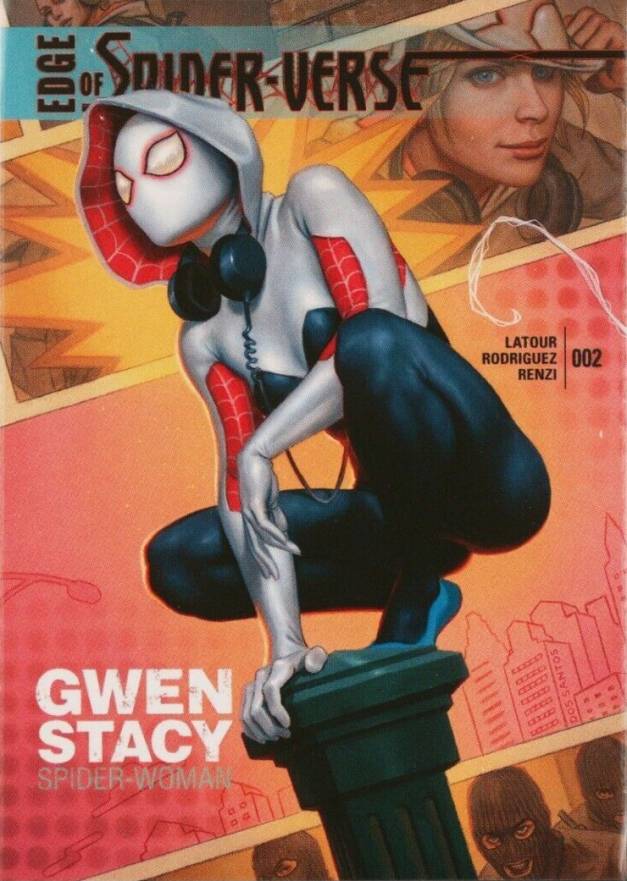 2022 Skybox Marvel Masterpieces Spider-Gwen #81 Non-Sports Card