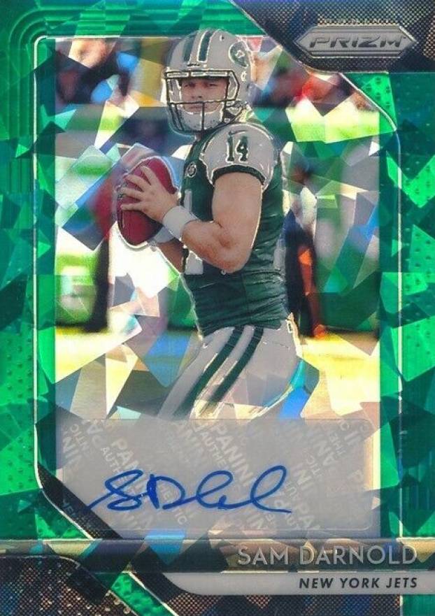 2018 Panini Prizm Rookie Autographs Sam Darnold #SD Football Card