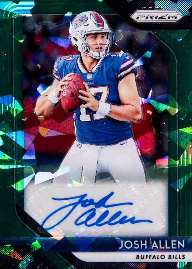 2018 Panini Prizm Rookie Autographs Josh Allen #JA Football Card