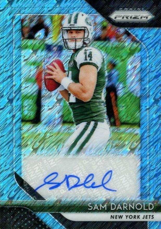 2018 Panini Prizm Rookie Autographs Sam Darnold #SD Football Card