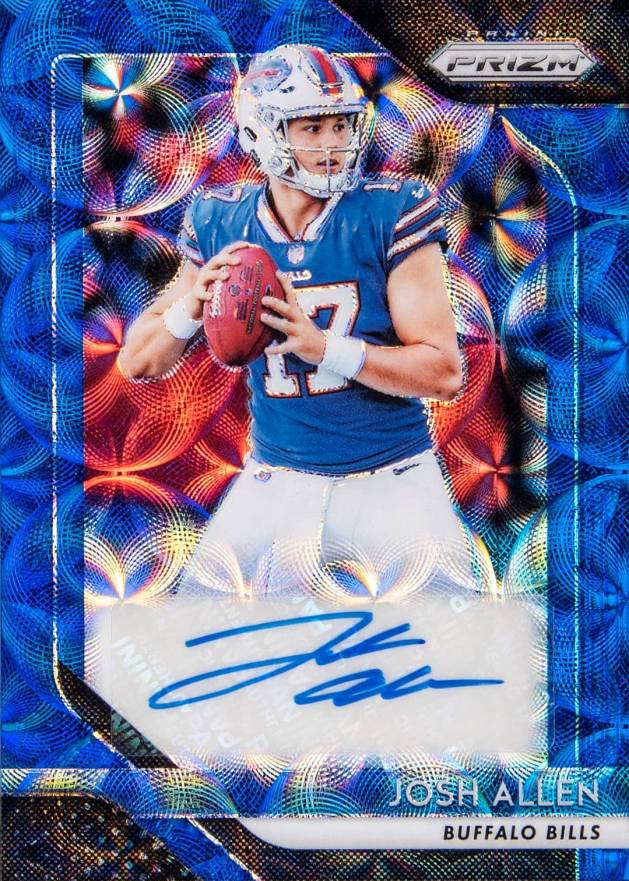 2018 Panini Prizm Rookie Autographs Josh Allen #JA Football Card