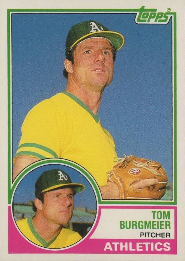 1983 Topps Traded Tom Burgmeier #16T Baseball Card