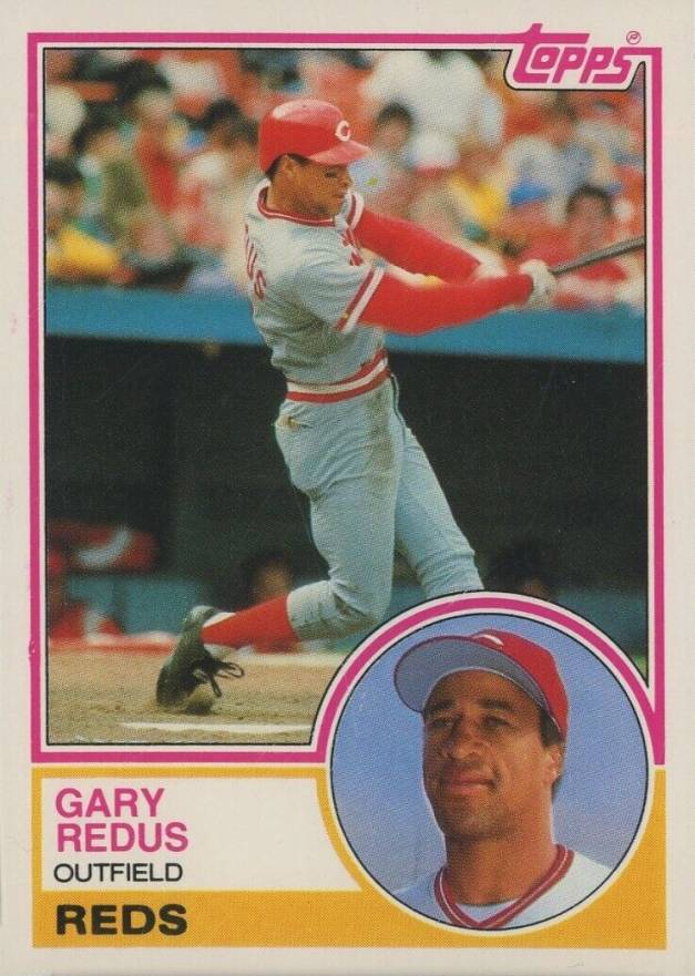 1983 Topps Traded Gary Redus #94T Baseball Card