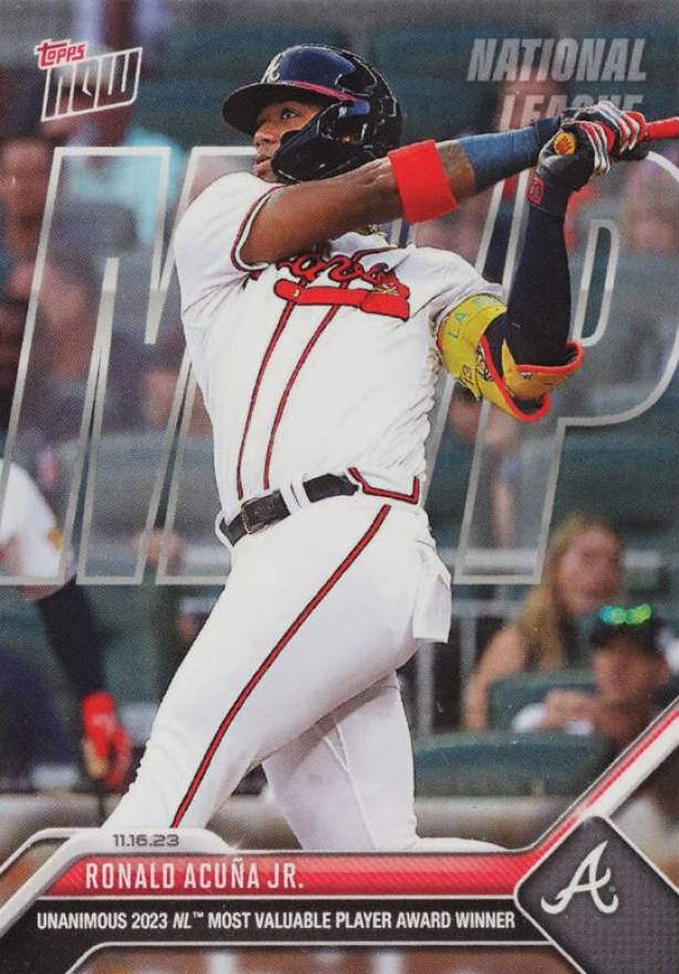 2023 Topps Now Offseason Ronald Acuna Jr. #OS17 Baseball Card