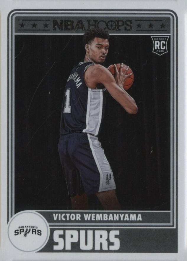 2023 Panini NBA Hoops Victor Wembanyama #298 Basketball Card