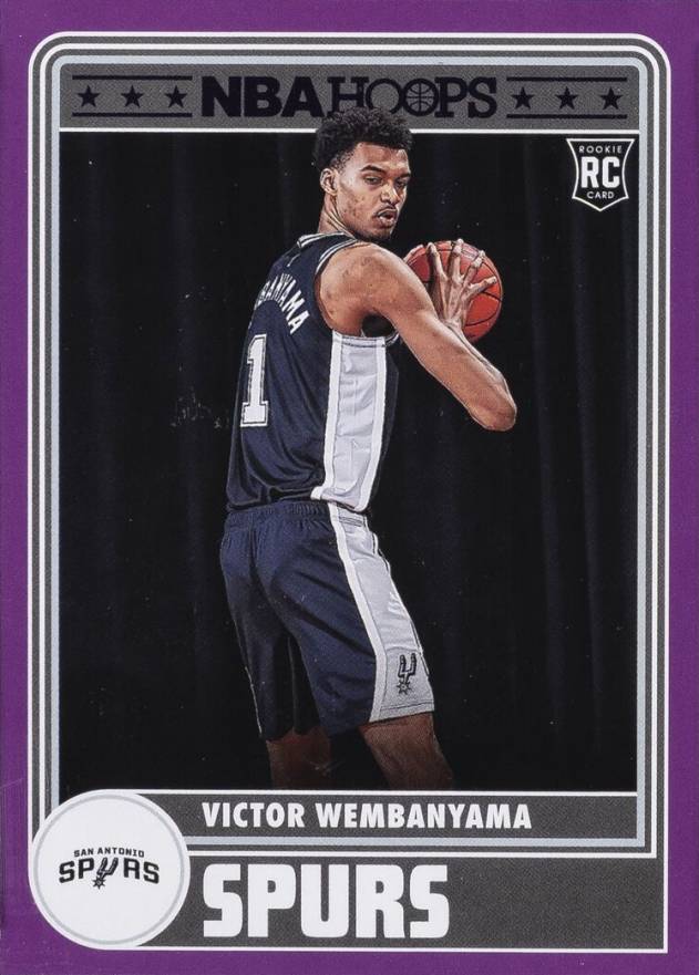 2023 Panini NBA Hoops Victor Wembanyama #298 Basketball Card