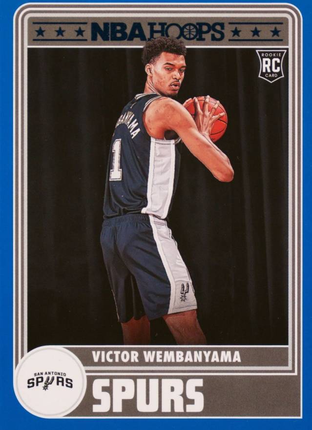 2023 Panini NBA Hoops Victor Wembanyama #298 Basketball Card