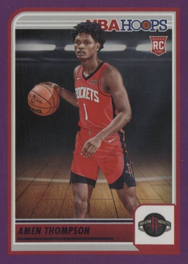 2023 Panini NBA Hoops Amen Thompson #242 Basketball Card