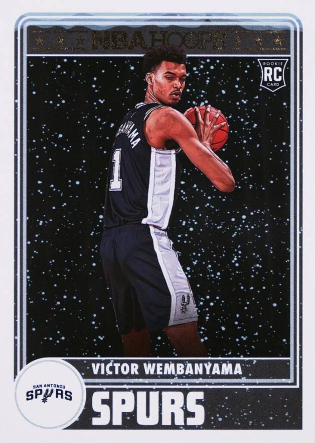 2023 Panini NBA Hoops Victor Wembanyama #298 Basketball Card