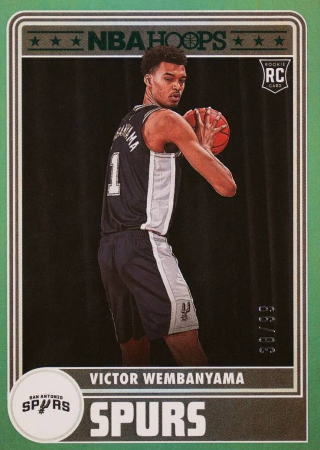 2023 Panini NBA Hoops Victor Wembanyama #298 Basketball Card