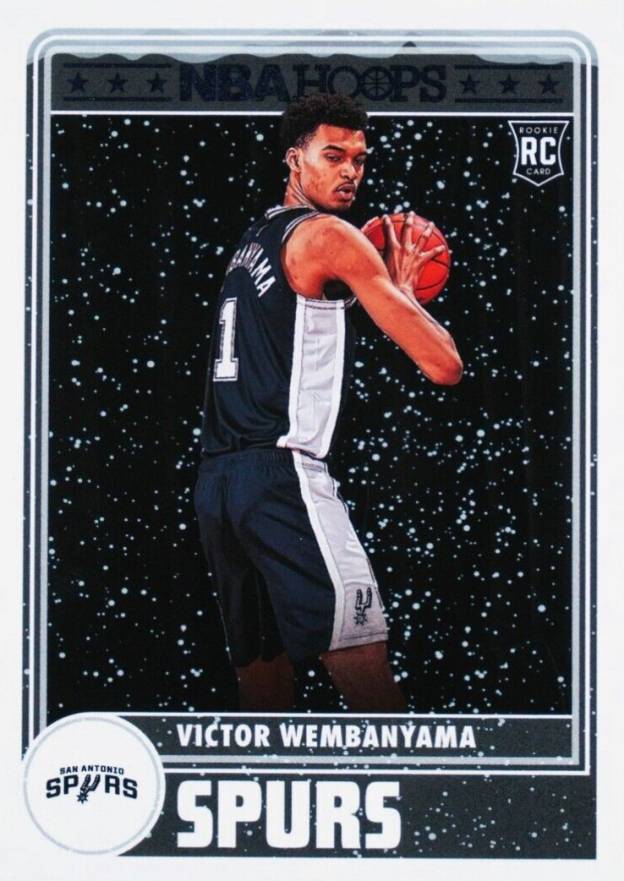 2023 Panini NBA Hoops Victor Wembanyama #298 Basketball Card