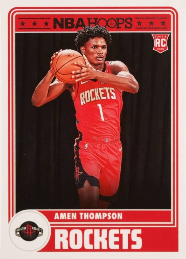 2023 Panini NBA Hoops Amen Thompson #300 Basketball Card