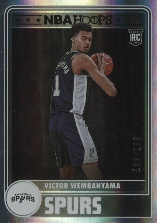 2023 Panini NBA Hoops Victor Wembanyama #298 Basketball Card