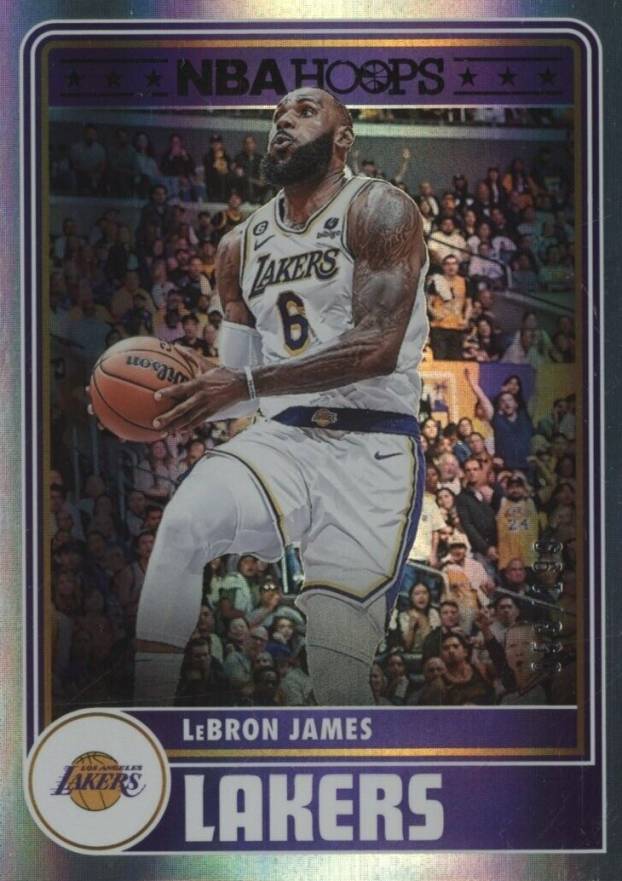 2023 Panini NBA Hoops LeBron James #290 Basketball Card