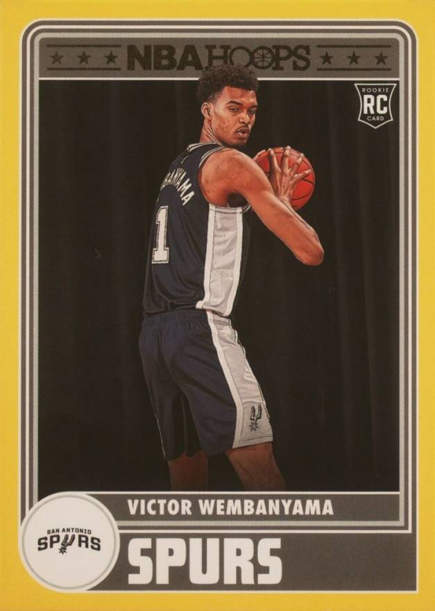 2023 Panini NBA Hoops Victor Wembanyama #298 Basketball Card