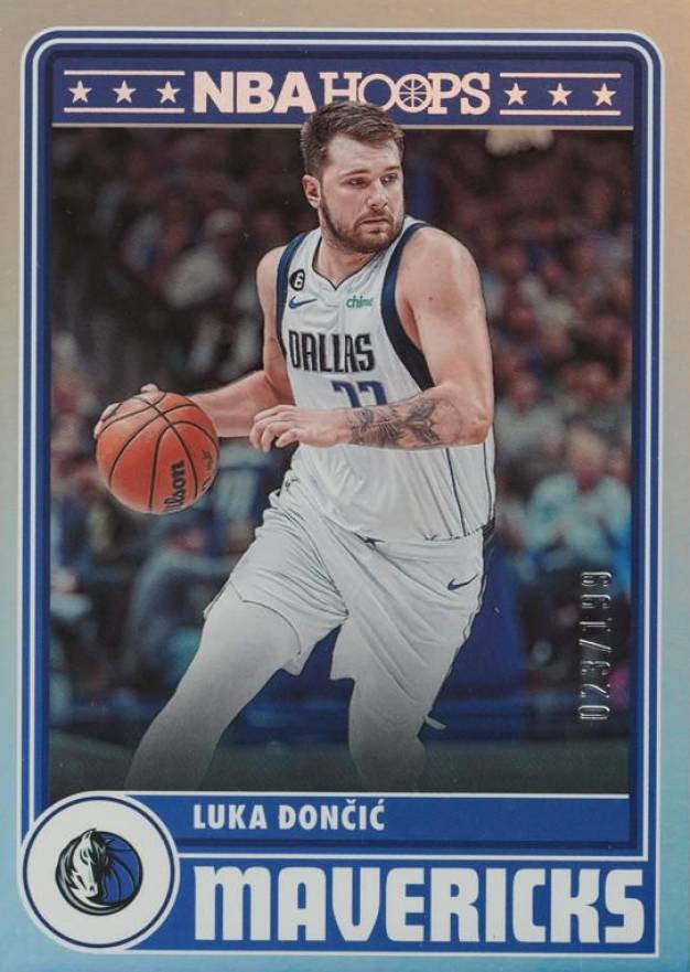 2023 Panini NBA Hoops Luka Doncic #295 Basketball Card