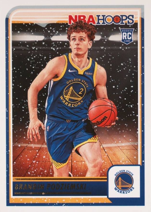 2023 Panini NBA Hoops Brandin Podziemski #264 Basketball Card