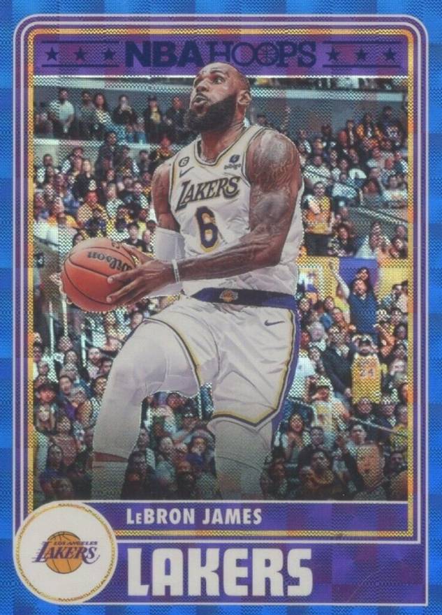 2023 Panini NBA Hoops LeBron James #290 Basketball Card