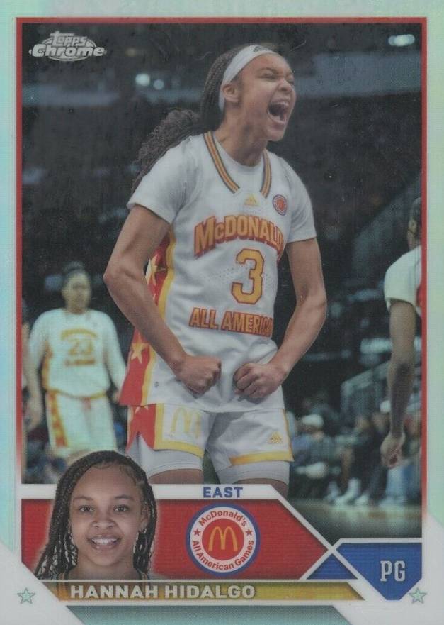 2023 Topps Chrome McDonald's All-American Hannah Hidalgo #30 Basketball Card