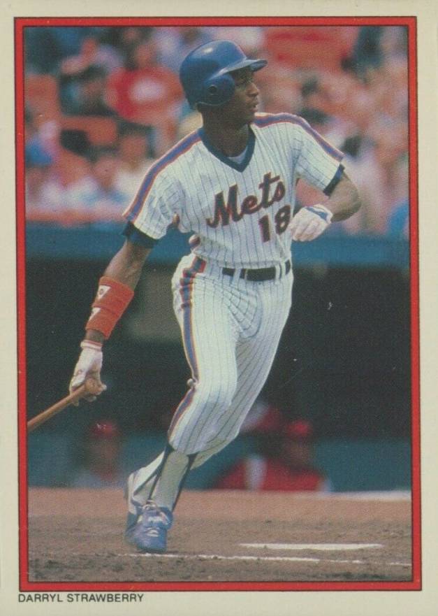 1984 Topps All-Star Glossy Set of 40 Darryl Strawberry #29 Baseball Card