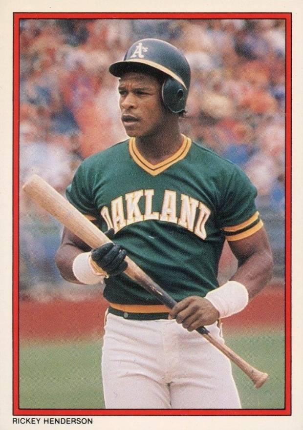 1984 Topps All-Star Glossy Set of 40 Rickey Henderson #6 Baseball Card