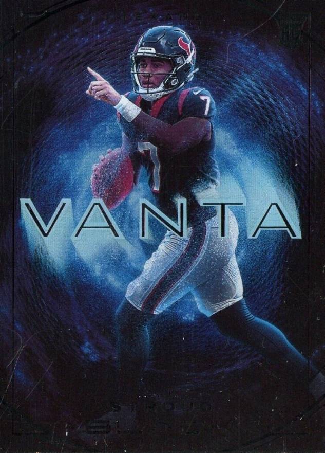 2023 Panini Black Vanta CJ Stroud #VA8 Football Card