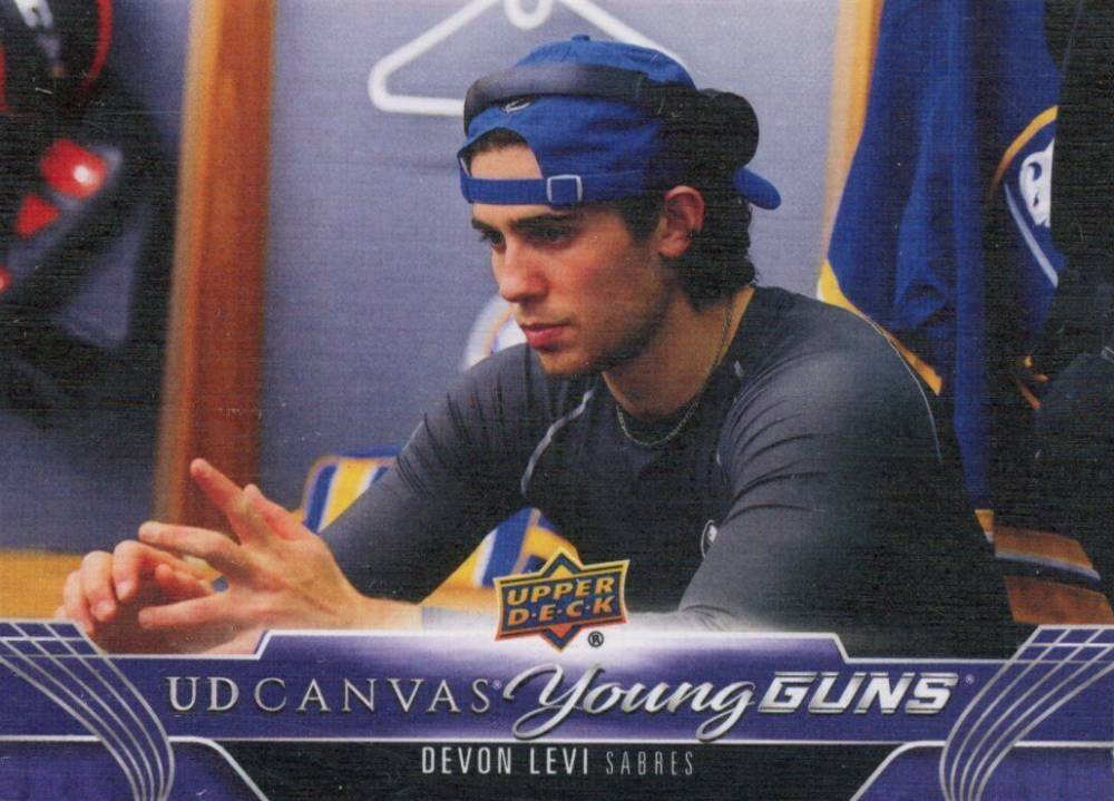 2023 Upper Deck Canvas Devon Levi #C228 Hockey Card