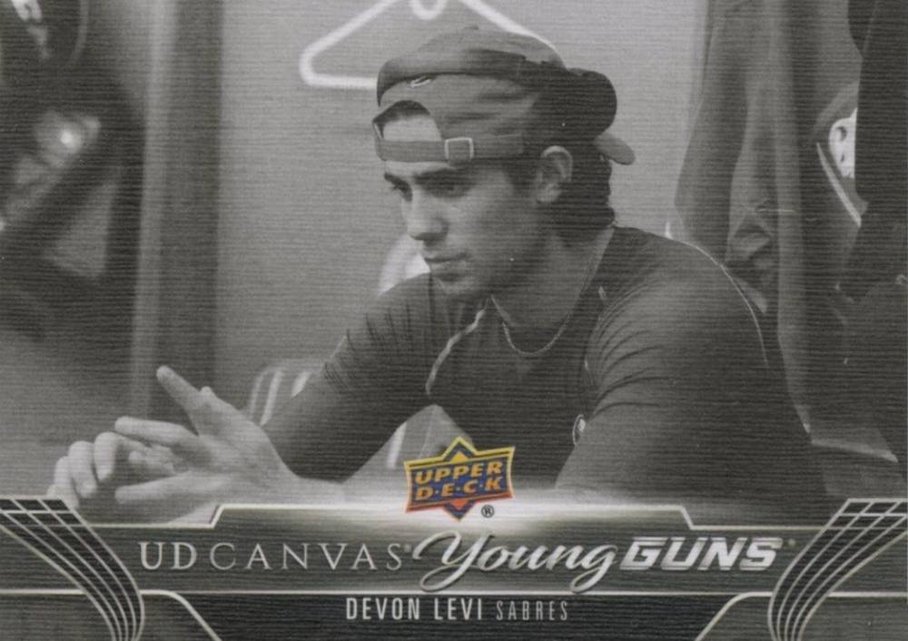 2023 Upper Deck Canvas Devon Levi #C228 Hockey Card