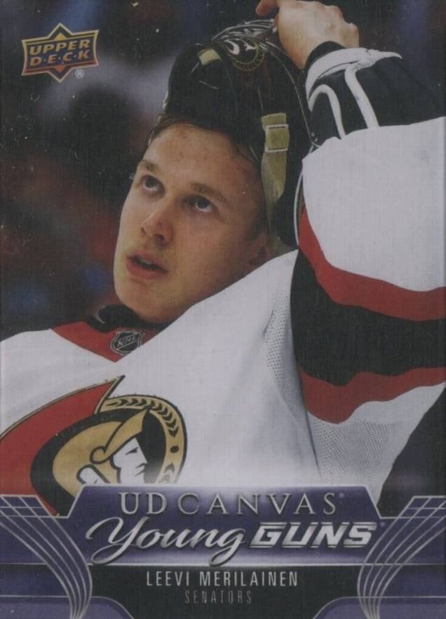 2023 Upper Deck Canvas Leevi Merilainen #C224 Hockey Card