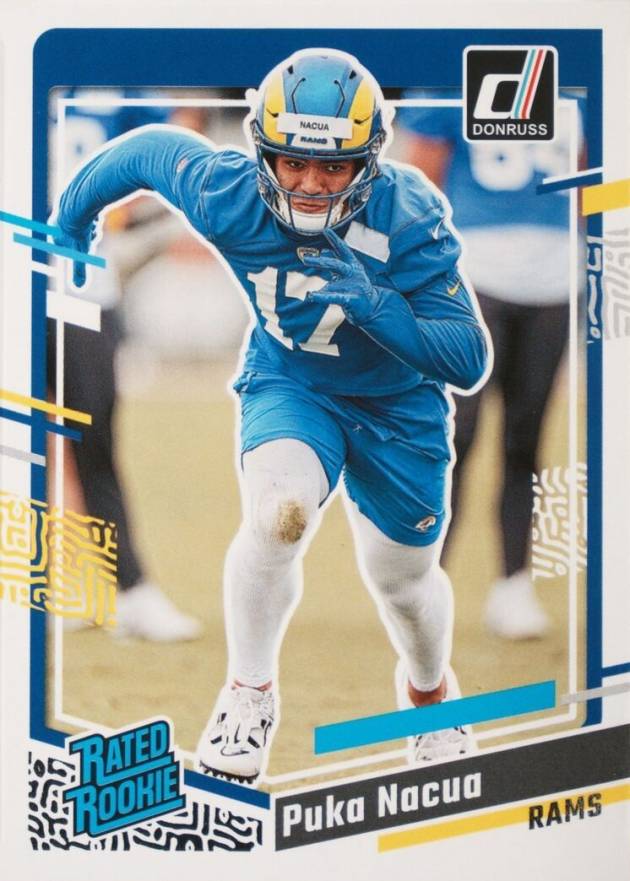 2023 Panini Donruss Puka Nacua #357 Football Card