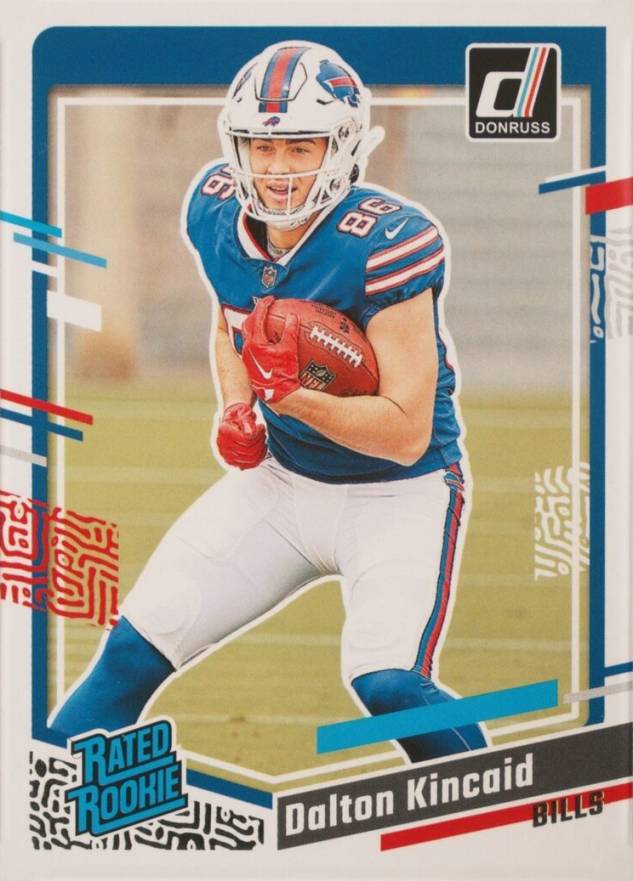 2023 Panini Donruss Dalton Kincaid #308 Football Card