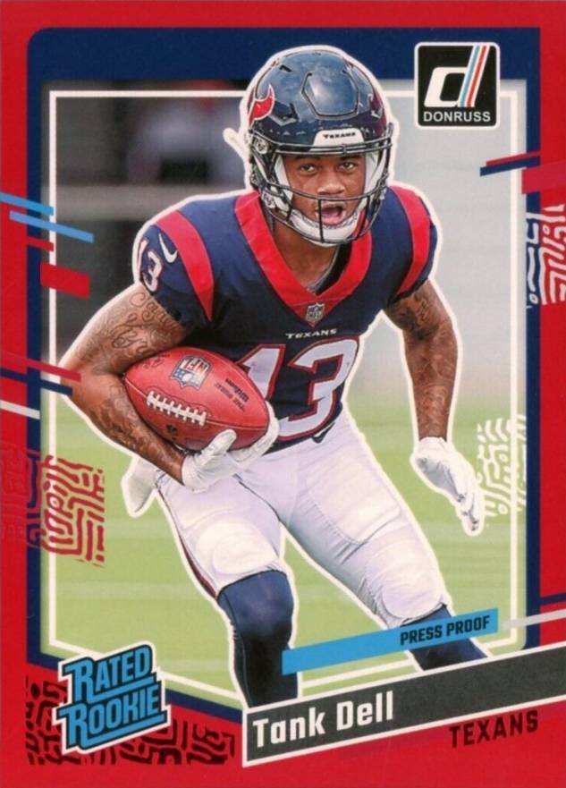 2023 Panini Donruss Tank Dell #341 Football Card