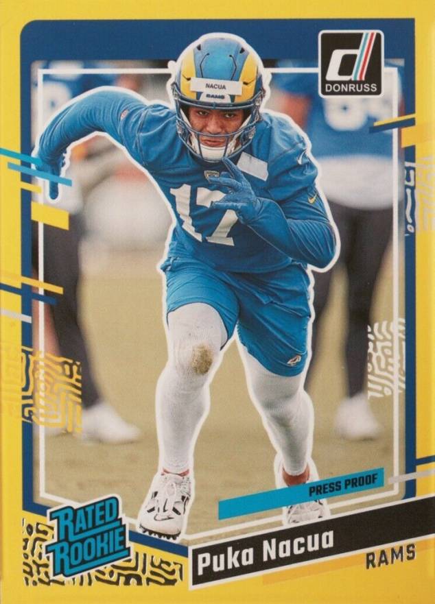 2023 Panini Donruss Puka Nacua #357 Football Card