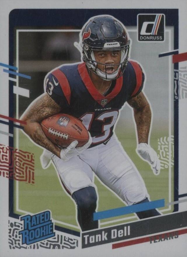 2023 Panini Donruss Tank Dell #341 Football Card