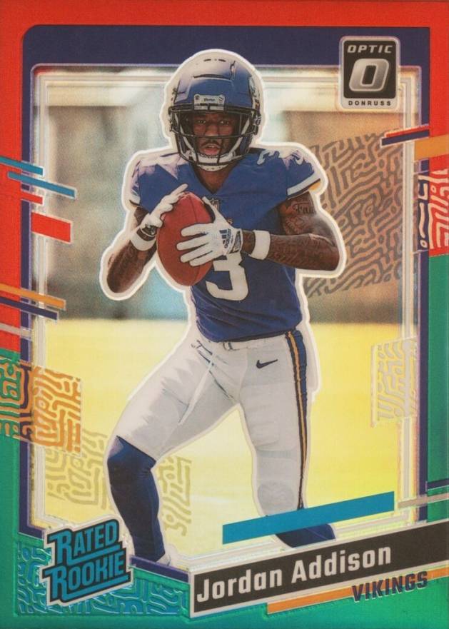 2023 Panini Donruss Jordan Addison #368 Football Card