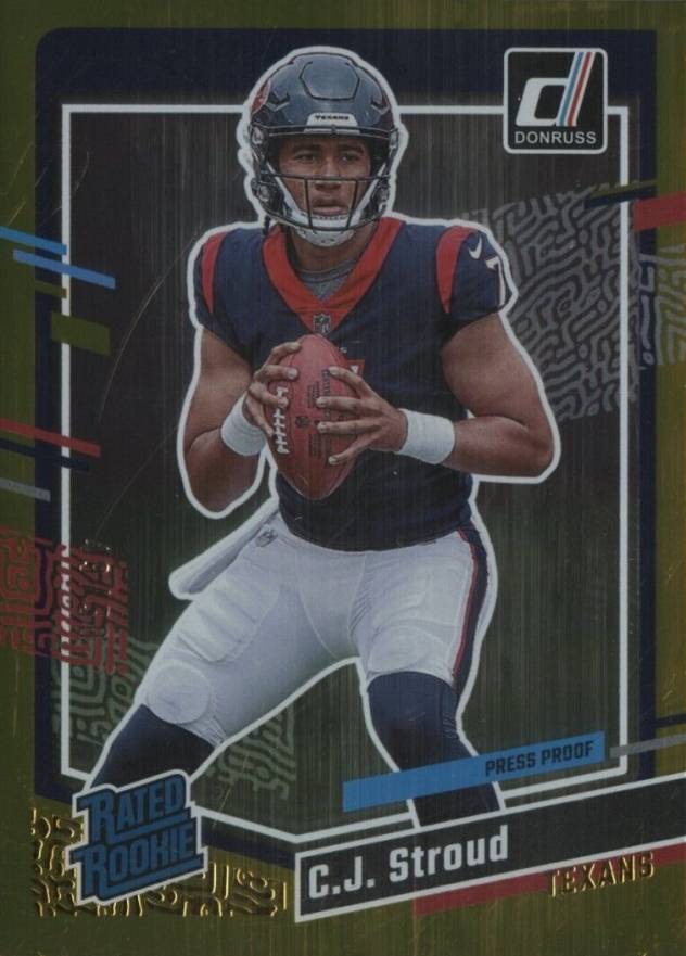 2023 Panini Donruss CJ Stroud #339 Football Card