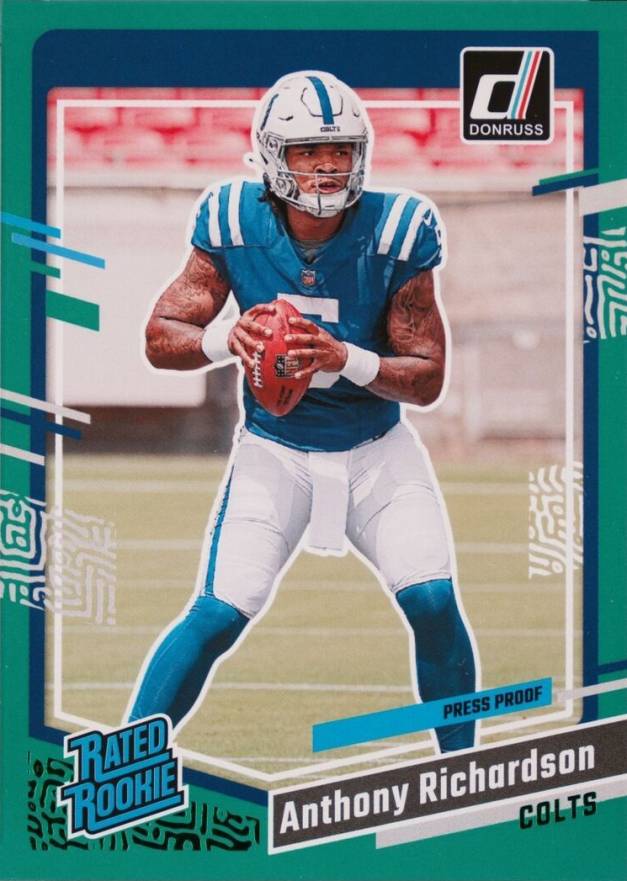 2023 Panini Donruss Anthony Richardson #343 Football Card