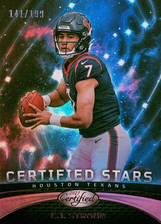 2023 Panini Certified Certified Stars CJ Stroud #CS11 Football Card