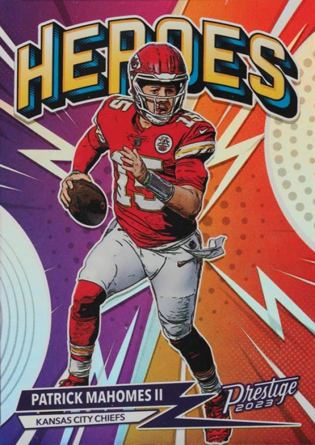 2023 Panini Prestige Heroes Patrick Mahomes II #H1 Football Card