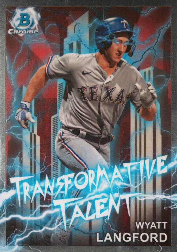 2023 Bowman Draft Transformative Talent Wyatt Langford #TT18 Baseball Card