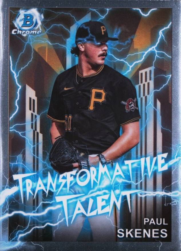 2023 Bowman Draft Transformative Talent Paul Skenes #TT20 Baseball Card