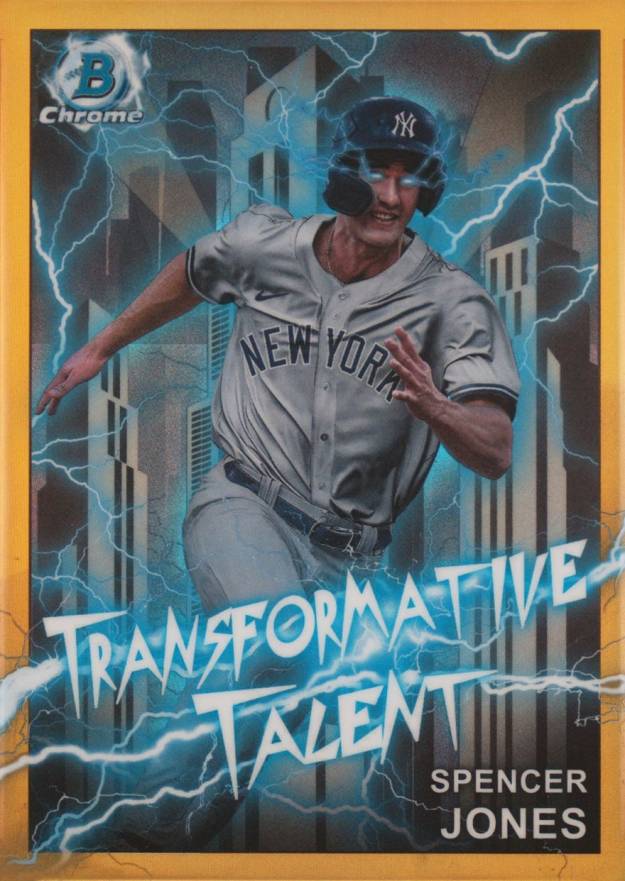 2023 Bowman Draft Transformative Talent Spencer Jones #TT16 Baseball Card