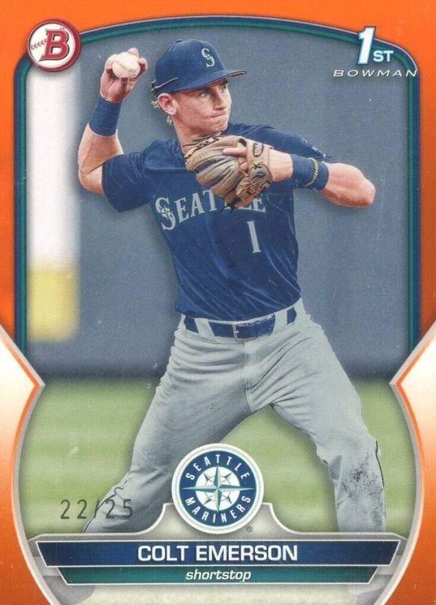 2023 Bowman Draft Colt Emerson #BD42 Baseball Card