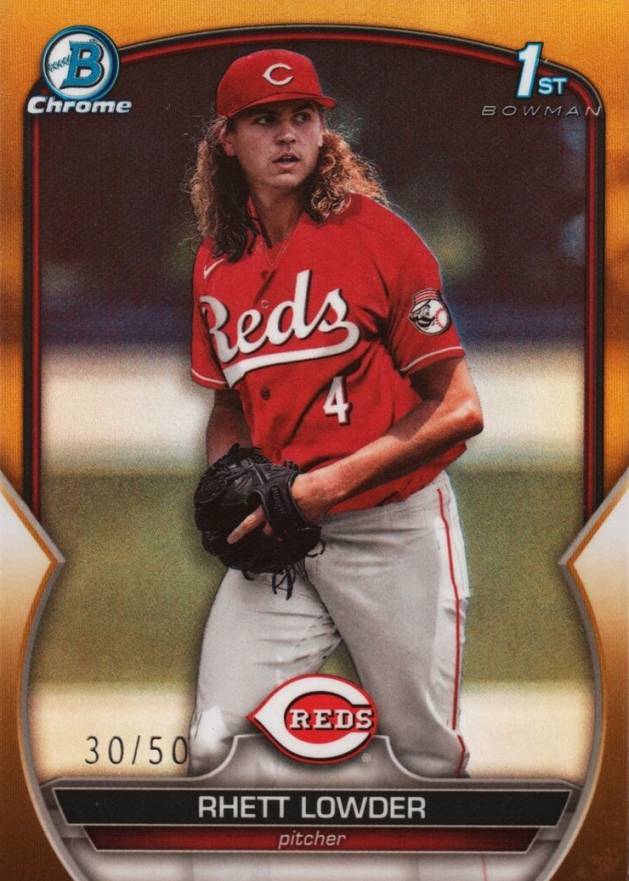 2023 Bowman Draft Rhett Lowder #BDC52 Baseball Card