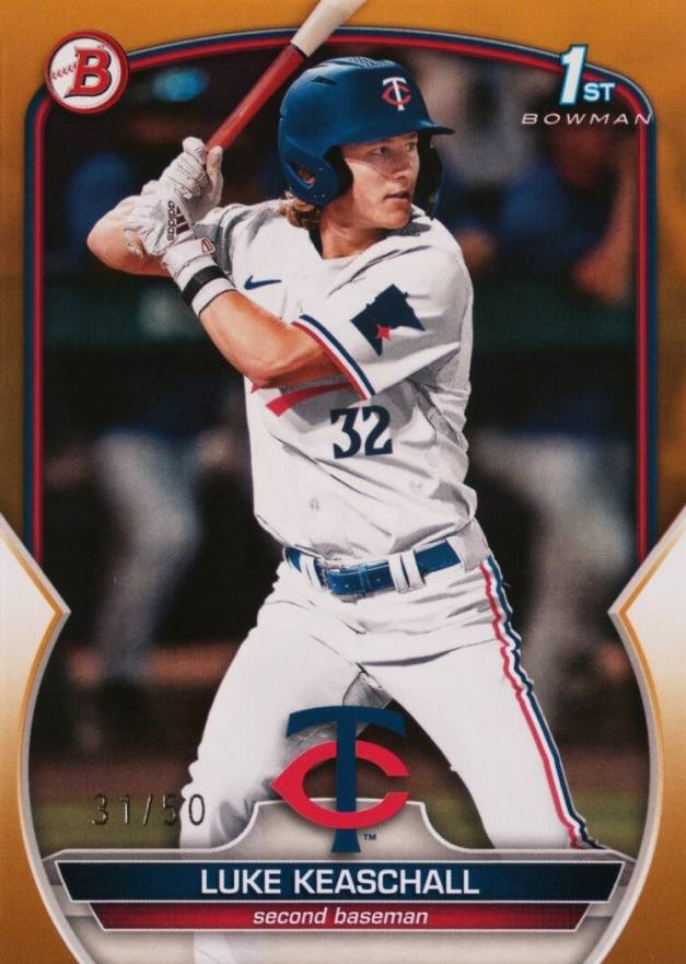 2023 Bowman Draft Luke Keaschall #BD53 Baseball Card