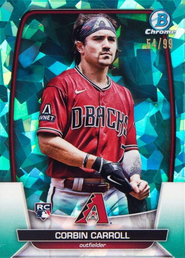 2023 Bowman Chrome Sapphire Edition Corbin Carroll #5 Baseball Card