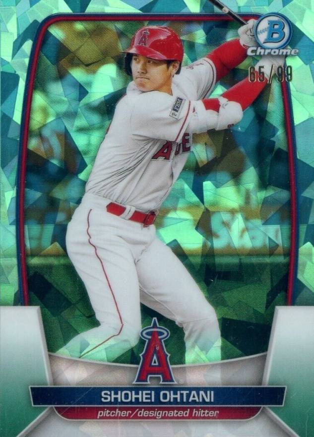 2023 Bowman Chrome Sapphire Edition Shohei Ohtani #67 Baseball Card