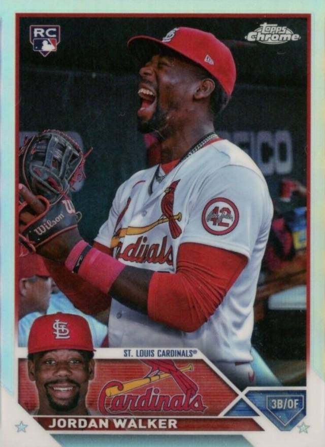 2023 Topps Chrome Update Jordan Walker #USC150 Baseball Card